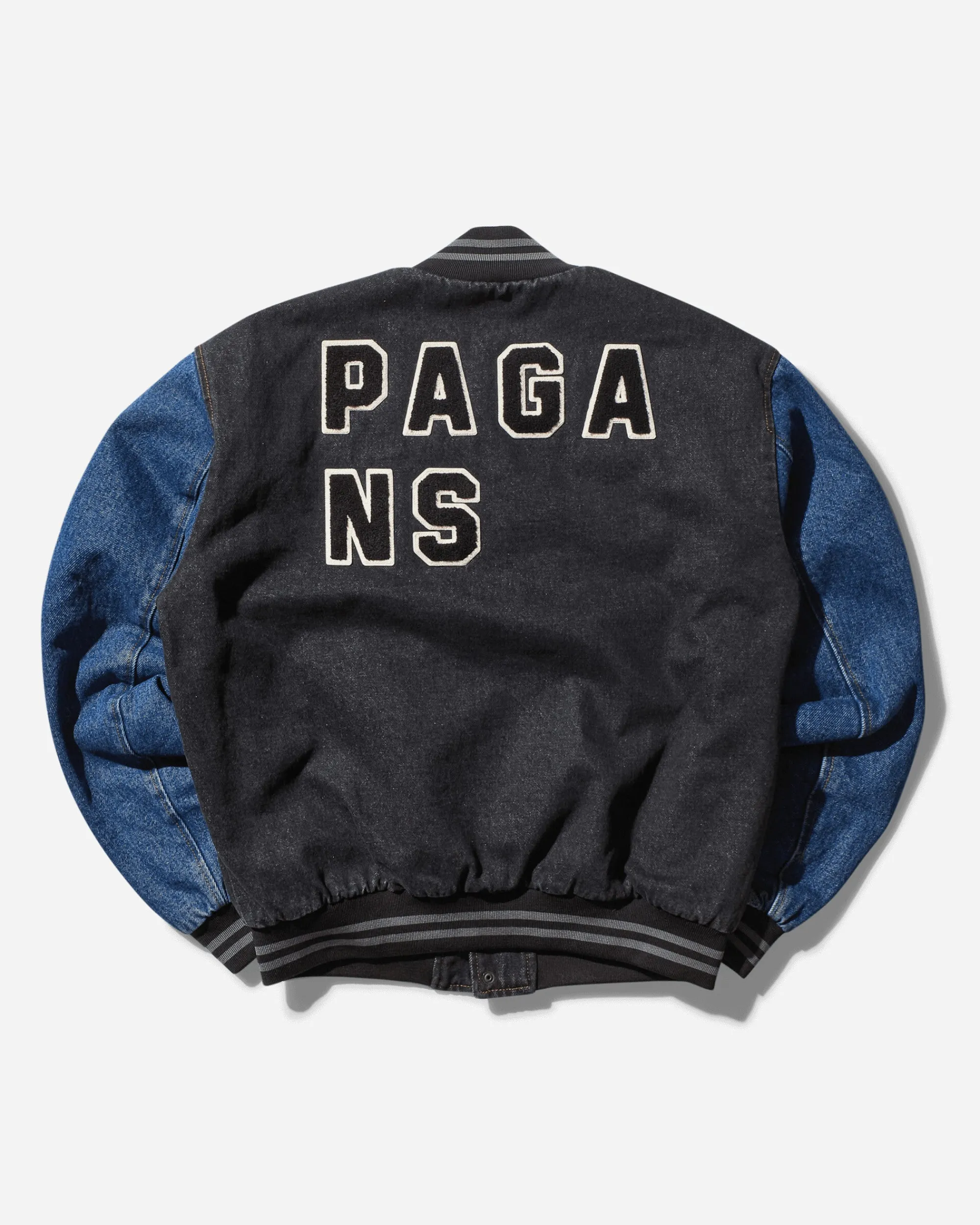 Aries Coats And Jackets^Men's Varsity Denim Jacket Black