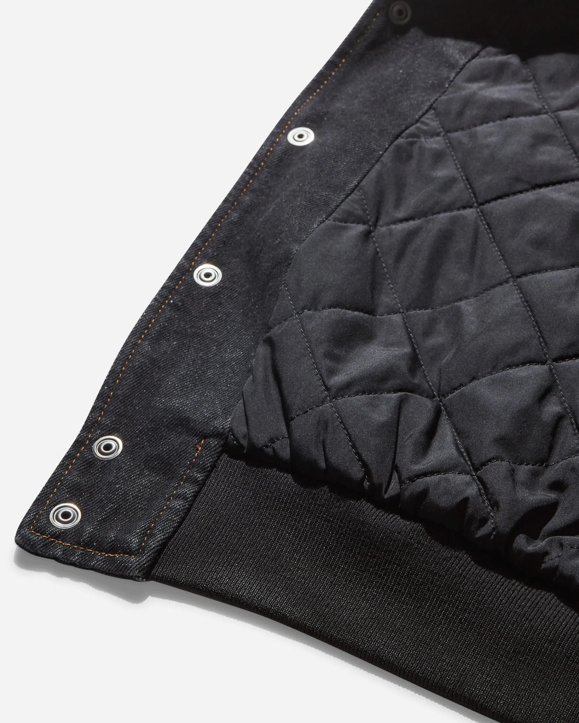 Aries Coats And Jackets^Men's Varsity Denim Jacket Black