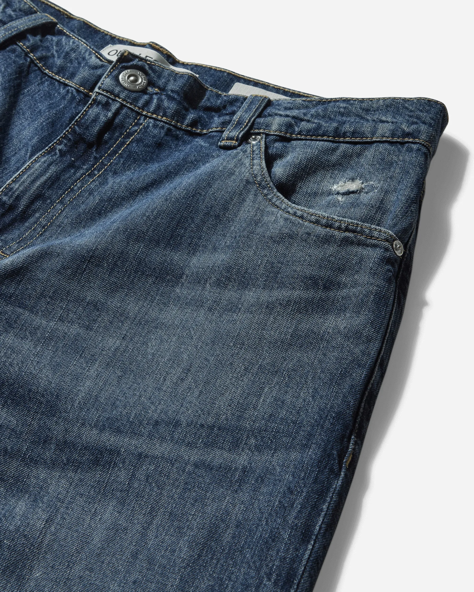 Our Legacy Pants^Men's Vast Cut Jeans Vintage Rubber Repair Denim