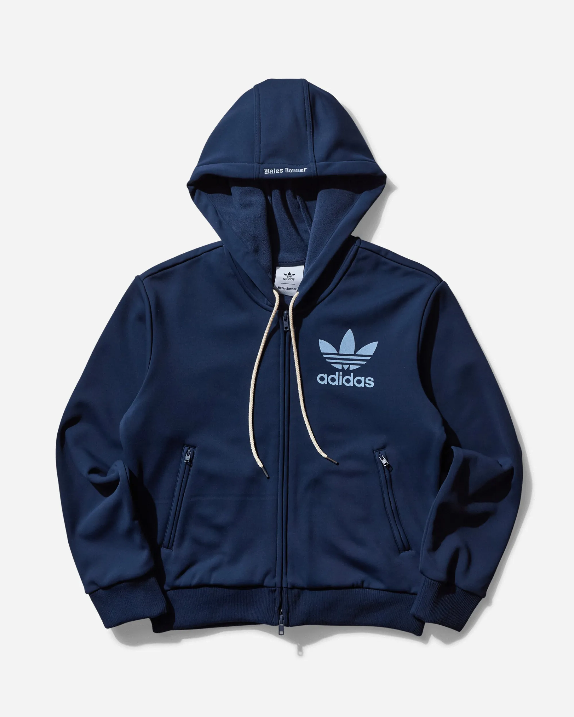 adidas Sweatshirts^Men's Wales Bonner Track Hoodie Collegiate Navy