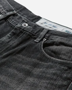 Neighborhood Pants^Men's Washed Denim DP Mid Pants Black