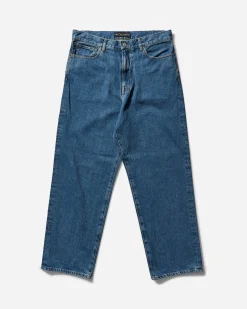 WACKO MARIA Pants^Men's Washed Denim Pants Indigo