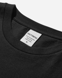 WACKO MARIA T-Shirts^Men's Washed Heavy Weight T-Shirt (Type-1) Black