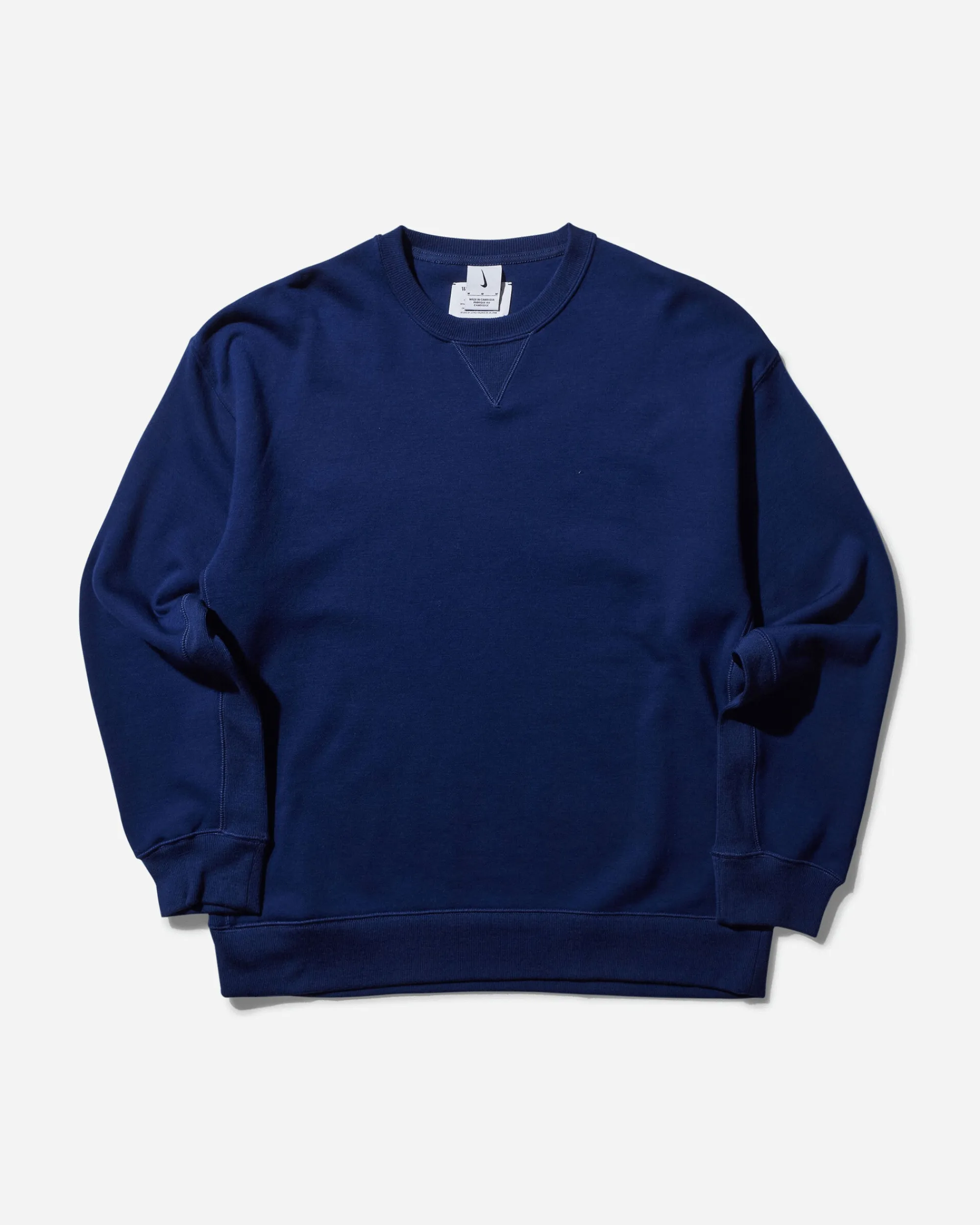 Nike Sweatshirts^Men's Wool Classics Crewneck Sweatshirt Blue Void