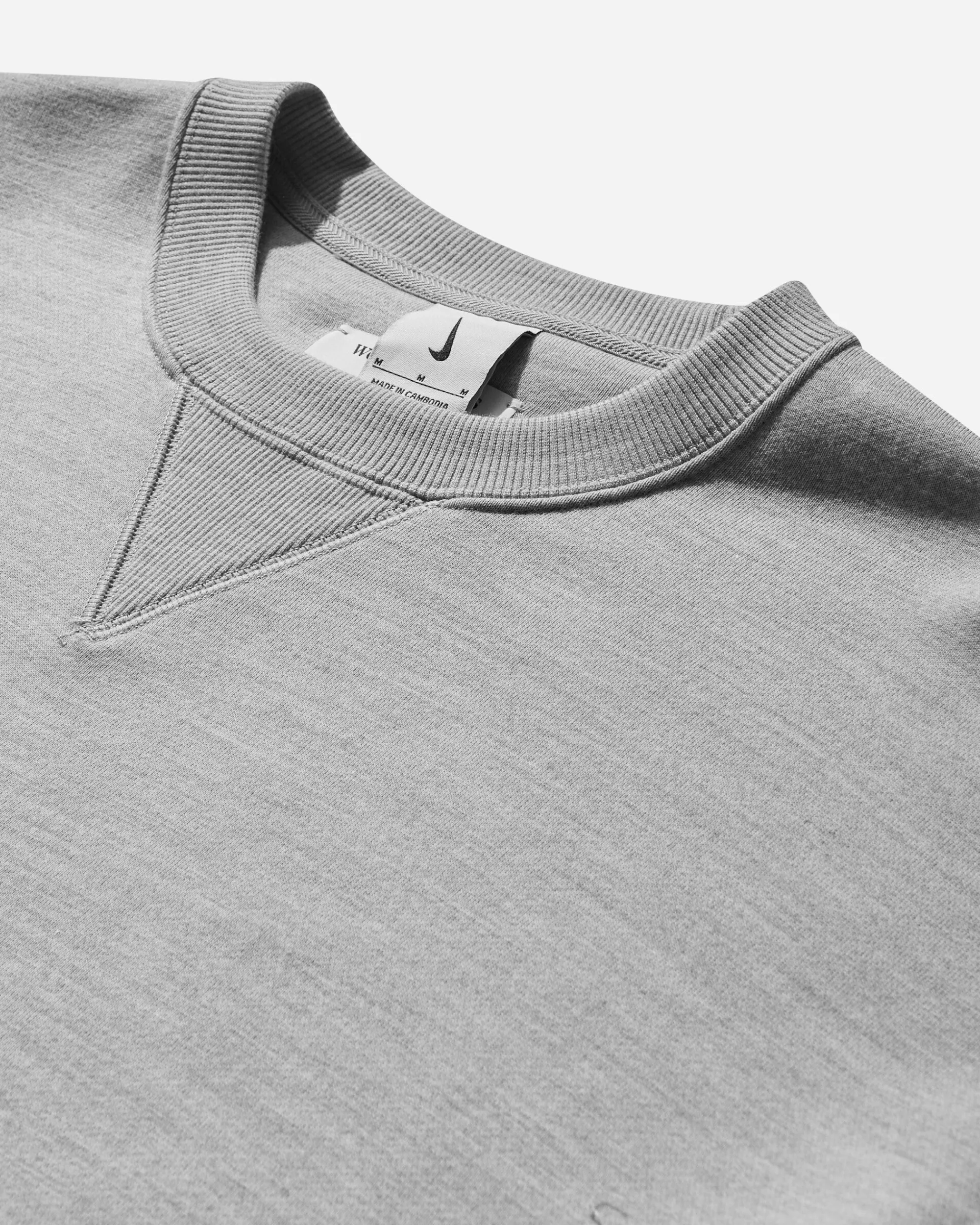 Nike Sweatshirts^Men's Wool Classics Crewneck Sweatshirt Heather