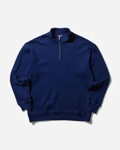 Nike Sweatshirts^Men's Wool Classics 1/4-Zip Top Blue Void