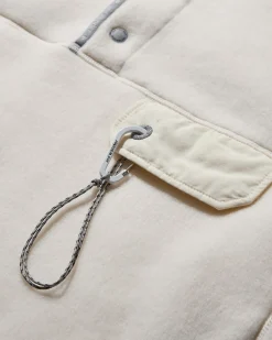 and wander Sweatshirts^Men's Wool Fleece Pullover Off White