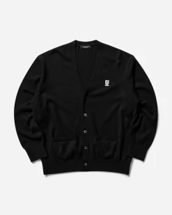 Undercover Knitwear^Men's Wool Knit Cardigan Black