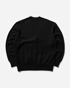 Undercover Knitwear^Men's Wool Knit Cardigan Black