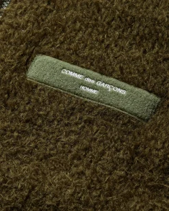 Comme Des Garçons Homme Knitwear^Men's Wool Vest Khaki