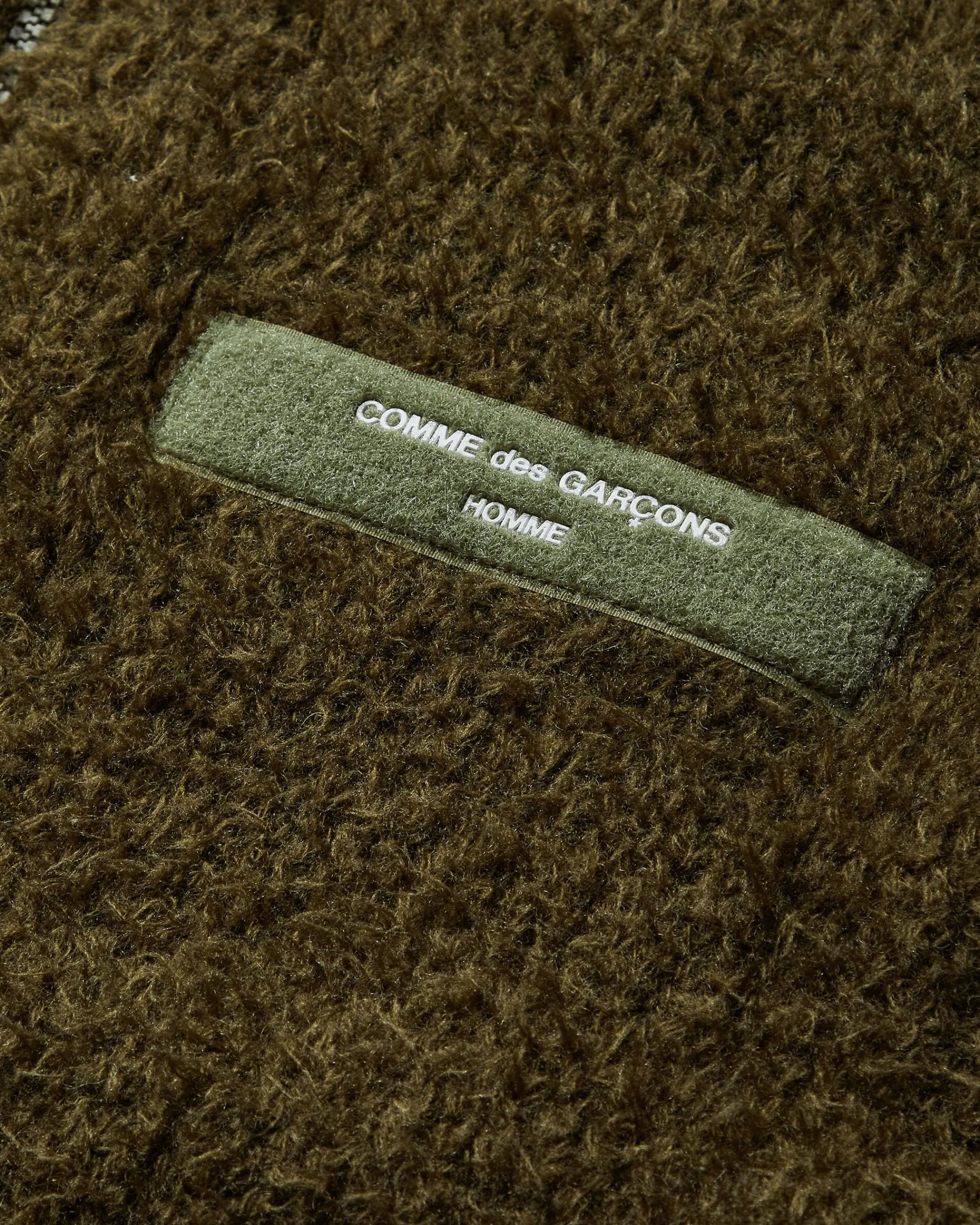 Comme Des Garçons Homme Knitwear^Men's Wool Vest Khaki