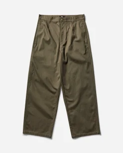 Stüssy Pants|Pants^Men's Workgear Twill Trousers Surplus Green