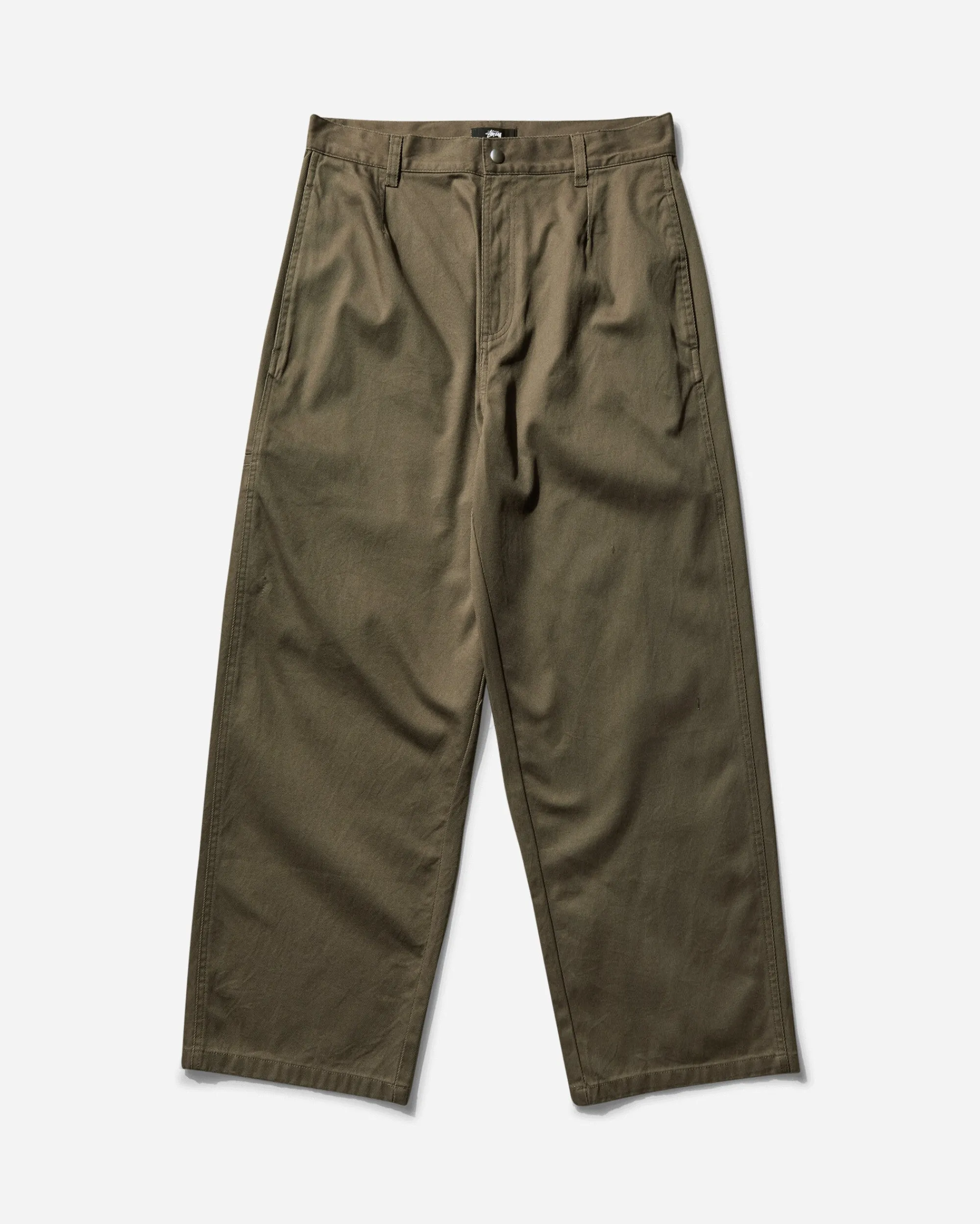 Stüssy Pants|Pants^Men's Workgear Twill Trousers Surplus Green