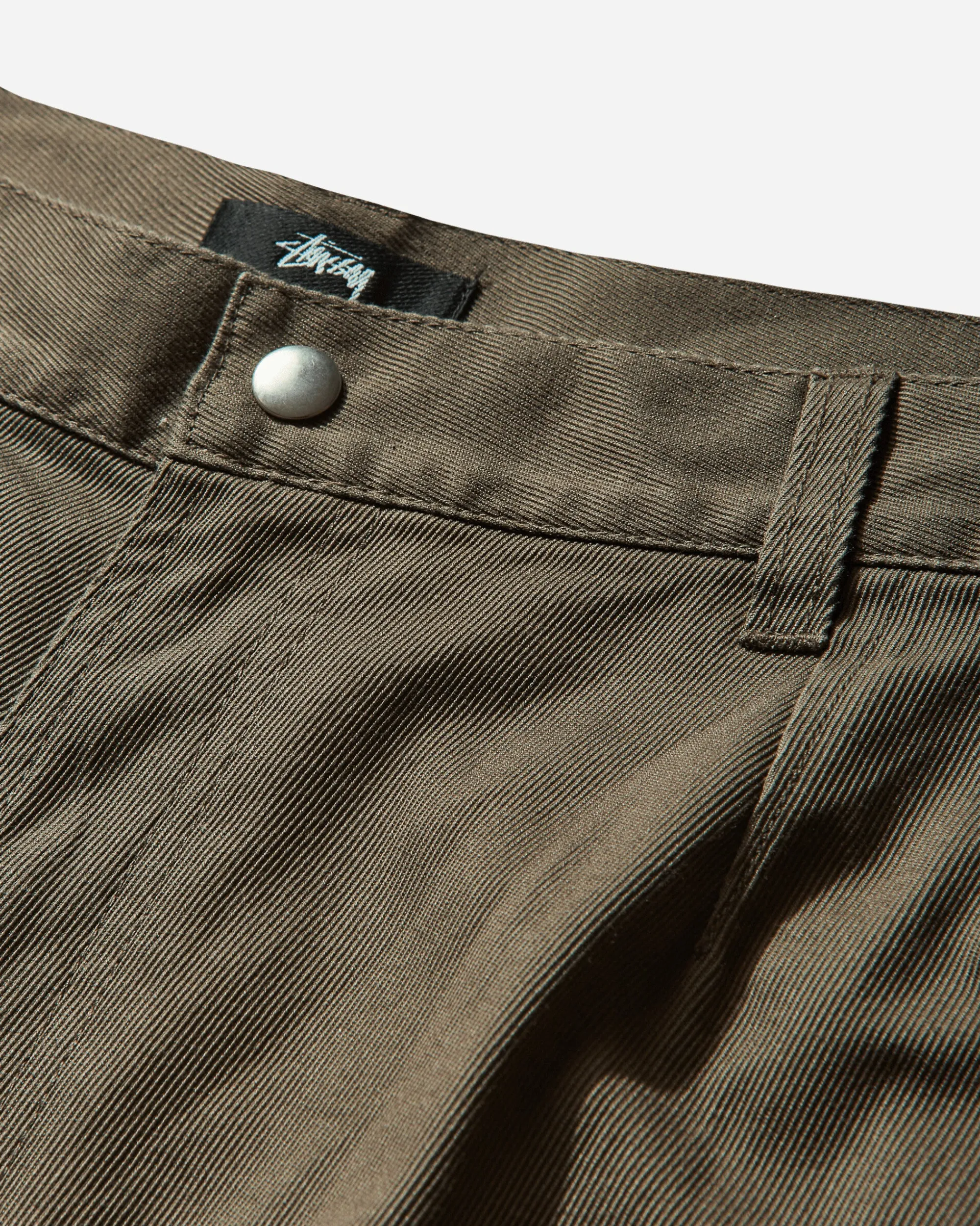 Stüssy Pants|Pants^Men's Workgear Twill Trousers Surplus Green