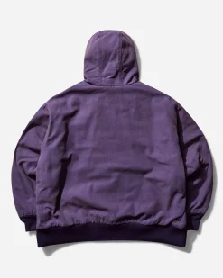 Needles Coats And Jackets|Coats And Jackets^Men's Zipped Work Hoodie Purple