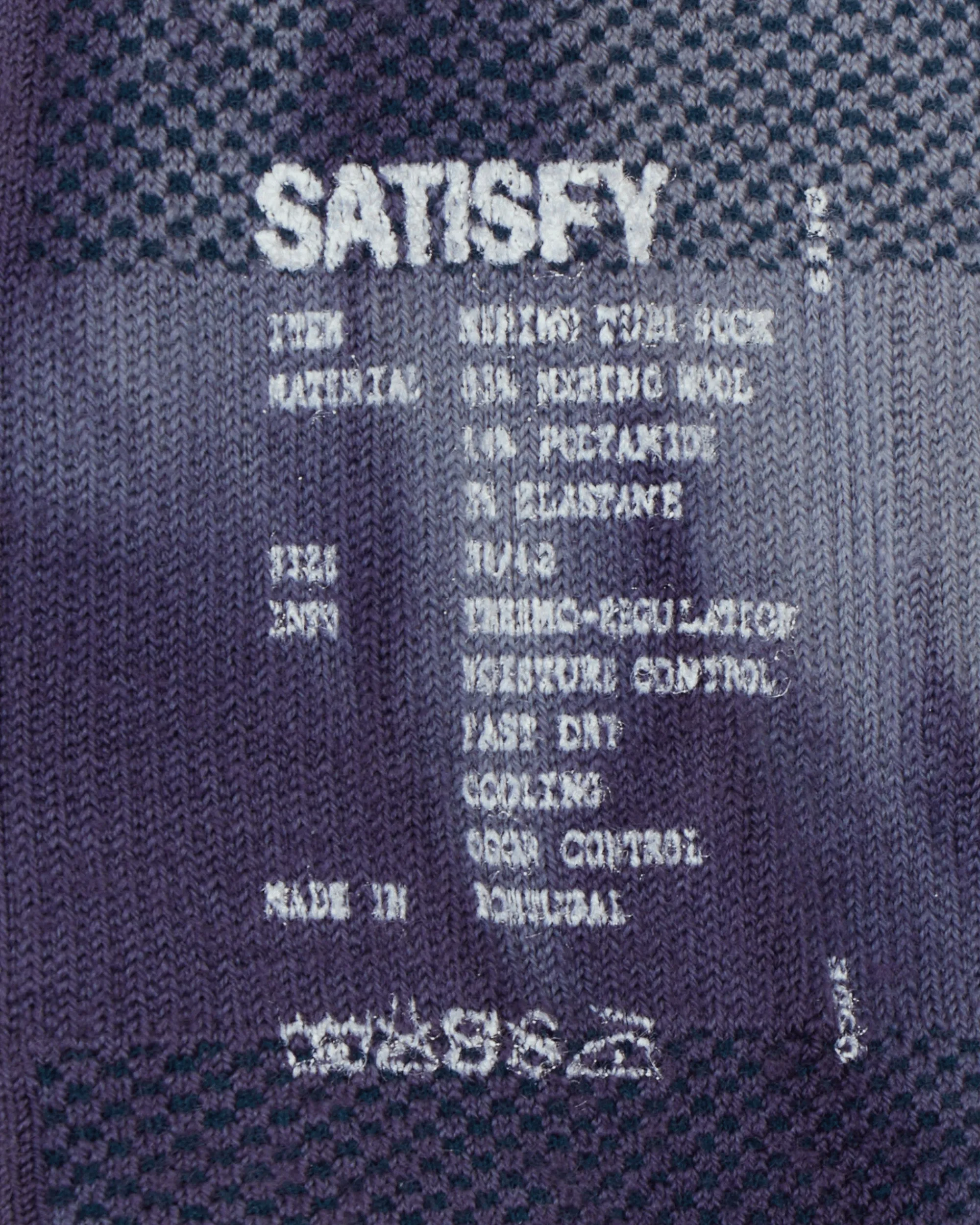 Satisfy Underwear^Merino Tube Socks Deep Lilac