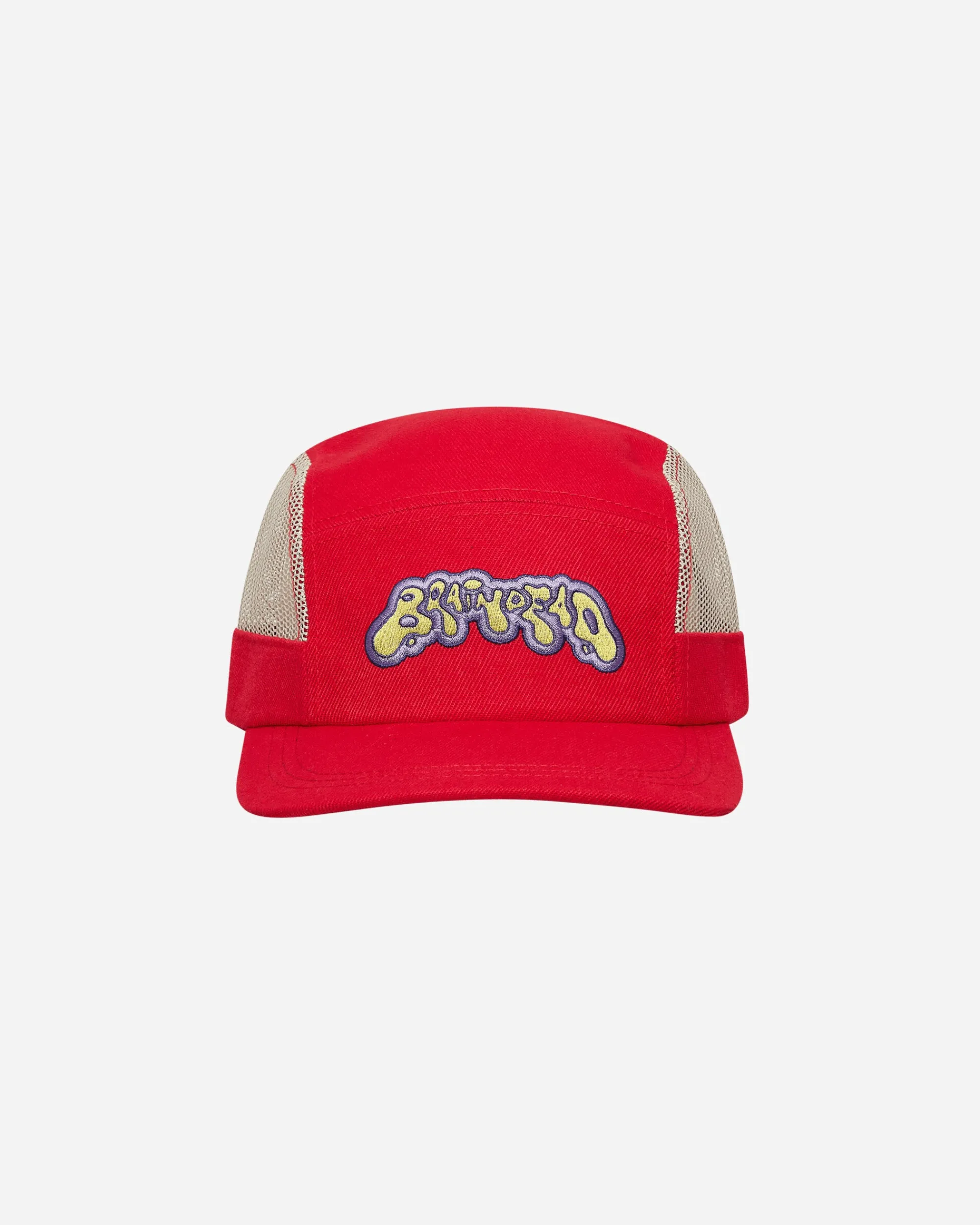 Brain Dead Hats|Hats^Mesh Panel Camp Hat Red