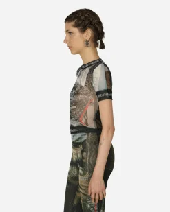 Ottolinger T-Shirts^Mesh T-Shirt Dirndl Print