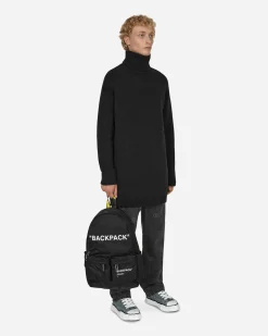 Off-White Knitwear^Micro Bouclé Knit Turtleneck Black