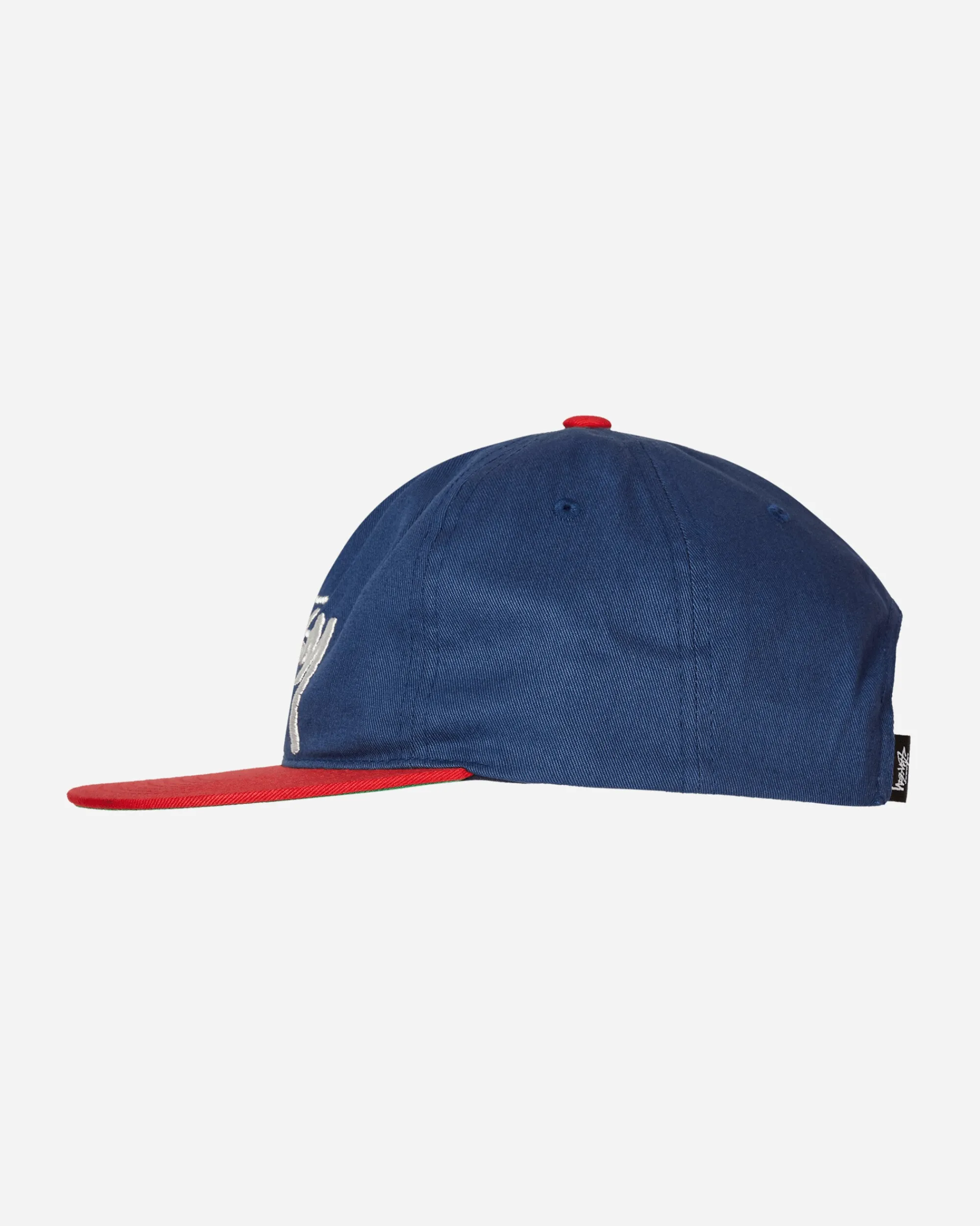 Stüssy Hats|Hats^Mid-Depth Big Stock Cap Navy