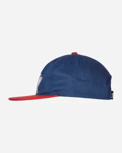 Stüssy Hats|Hats^Mid-Depth Big Stock Cap Navy