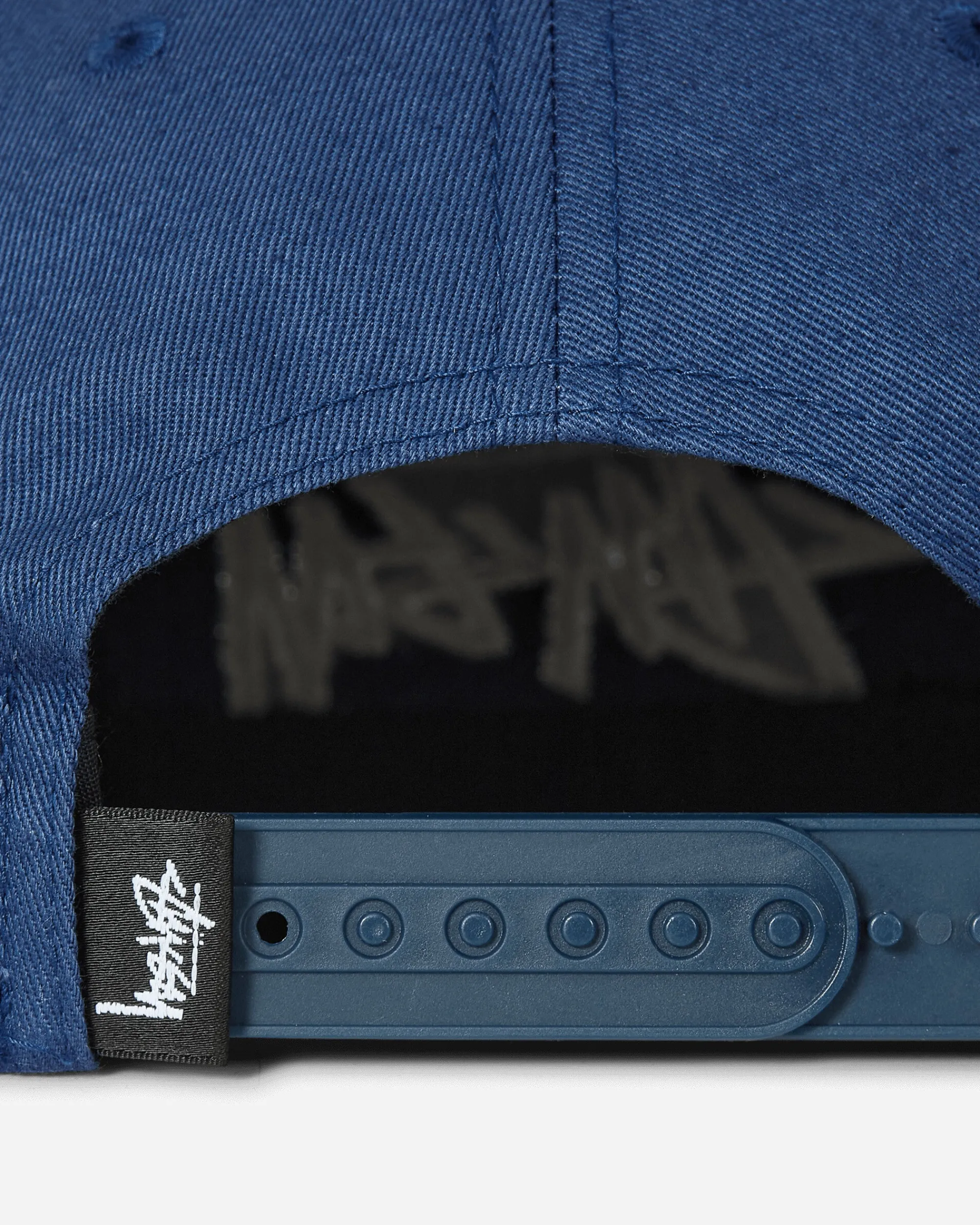 Stüssy Hats|Hats^Mid-Depth Big Stock Cap Navy