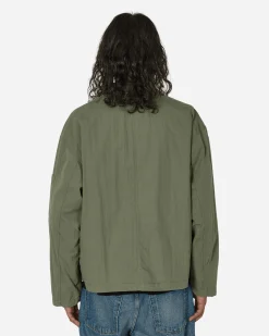 Stüssy Shirts^Military Longsleeve Overshirt Olive
