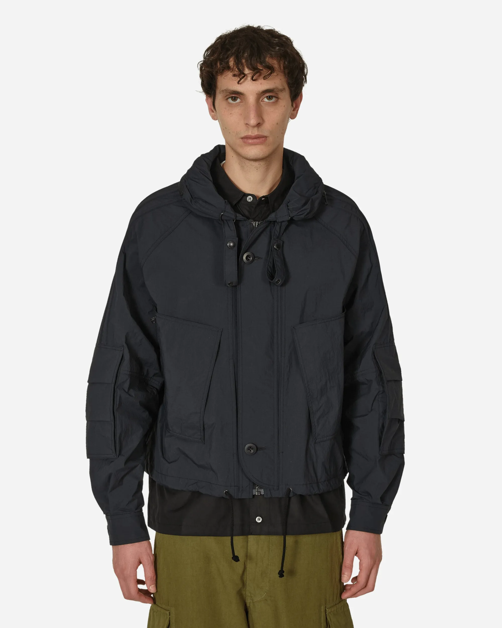 Junya Watanabe MAN Shirts^Military Shirt Jacket Black