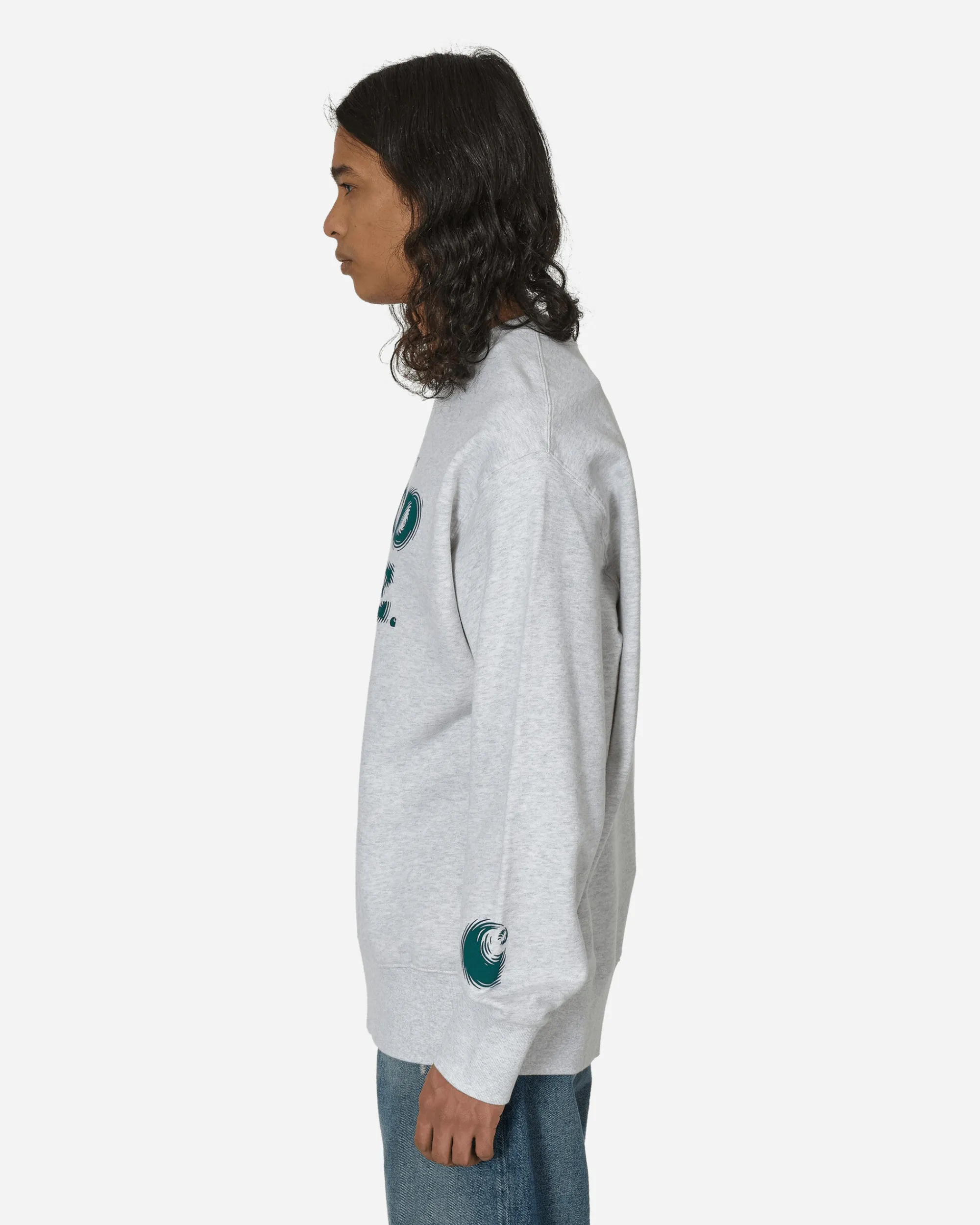 Carhartt WIP Sweatshirts^Mist Crewneck Sweatshirt Ash Heather
