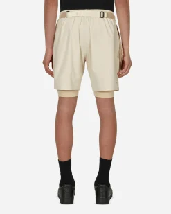 Nike Shorts^MMW Dri-FIT 3-in-1 Shorts Beige