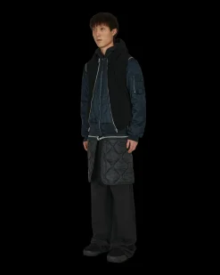 Undercover Coats And Jackets^Modular Coat Blue