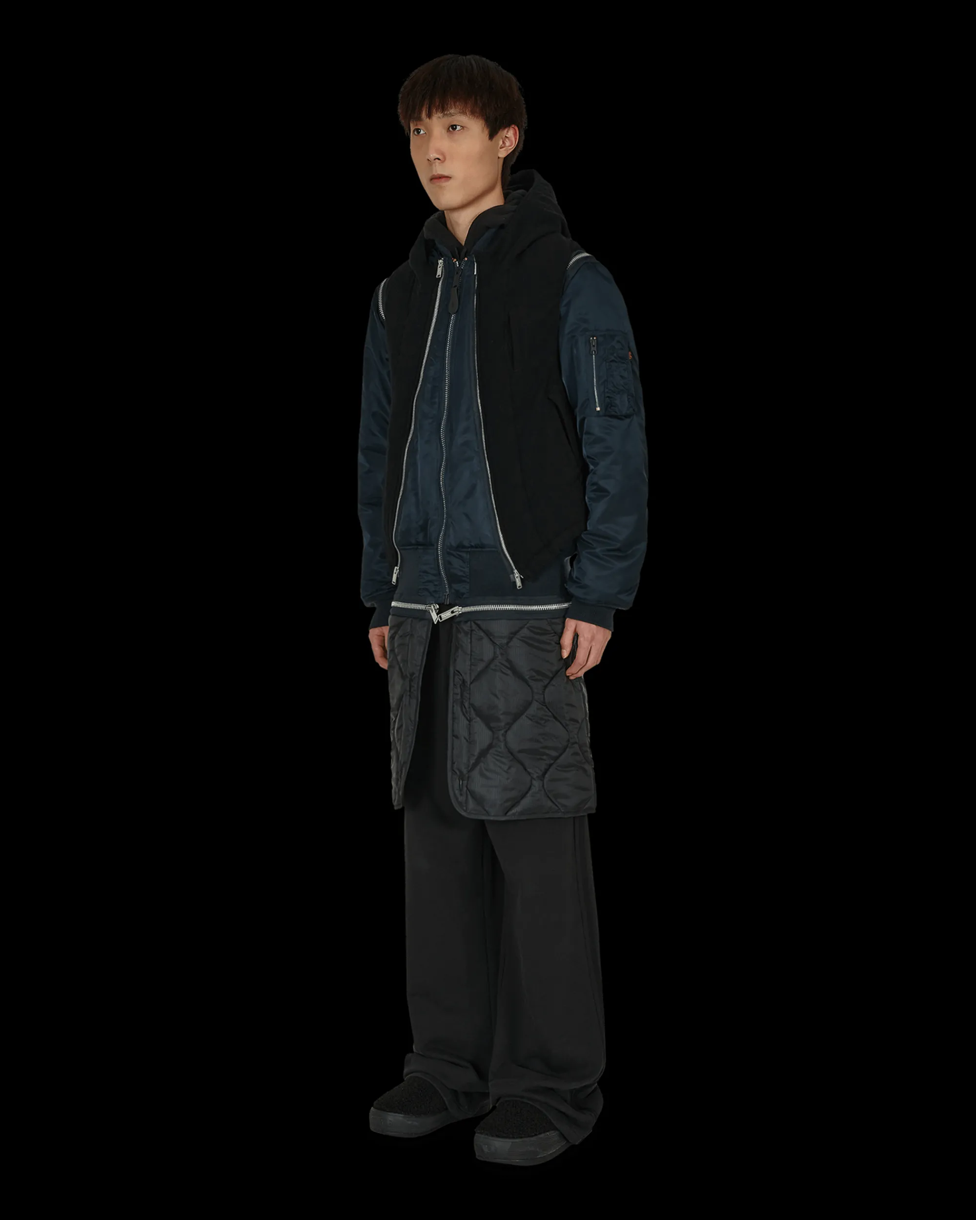 Undercover Coats And Jackets^Modular Coat Blue