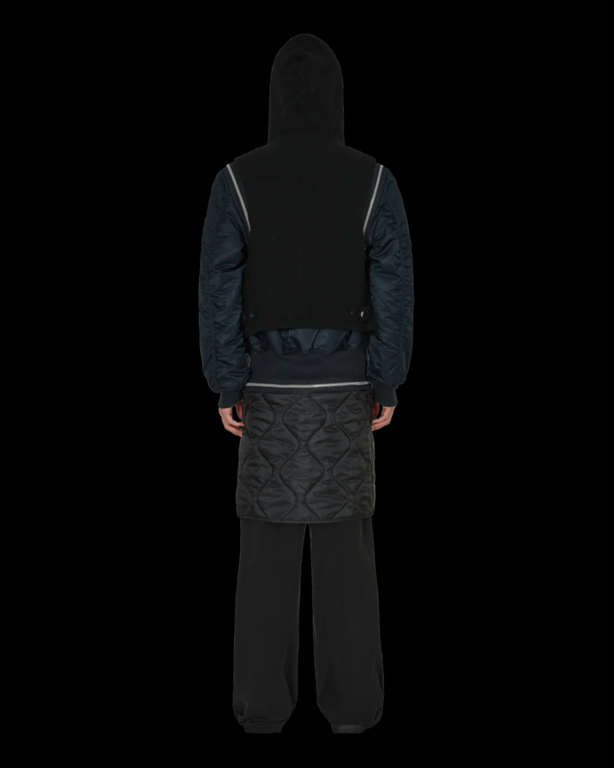 Undercover Coats And Jackets^Modular Coat Blue