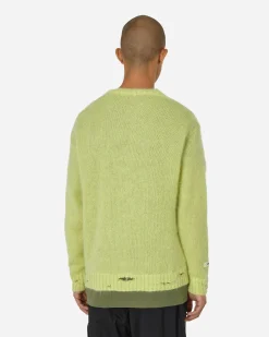 Undercover Knitwear^Mohair Crewneck Sweater Light Yellow