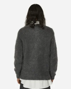 Undercover Knitwear^Mohair Knit Sweater Grey