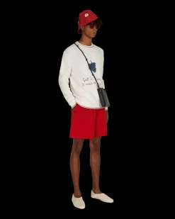 Bode Shorts^Monarch Rugby Shorts Red