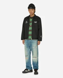 Hysteric Glamour T-Shirts^Monster Embroidered T-Shirt Black