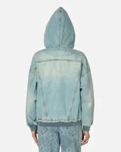 Stingwater Coats And Jackets^Moses Bomber Hoodie Vintage Blue
