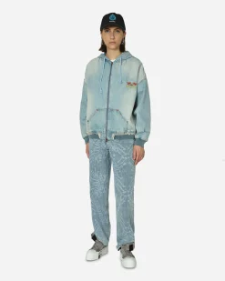 Stingwater Coats And Jackets^Moses Bomber Hoodie Vintage Blue