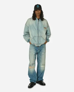 Stingwater Coats And Jackets^Moses Bomber Hoodie Vintage Blue