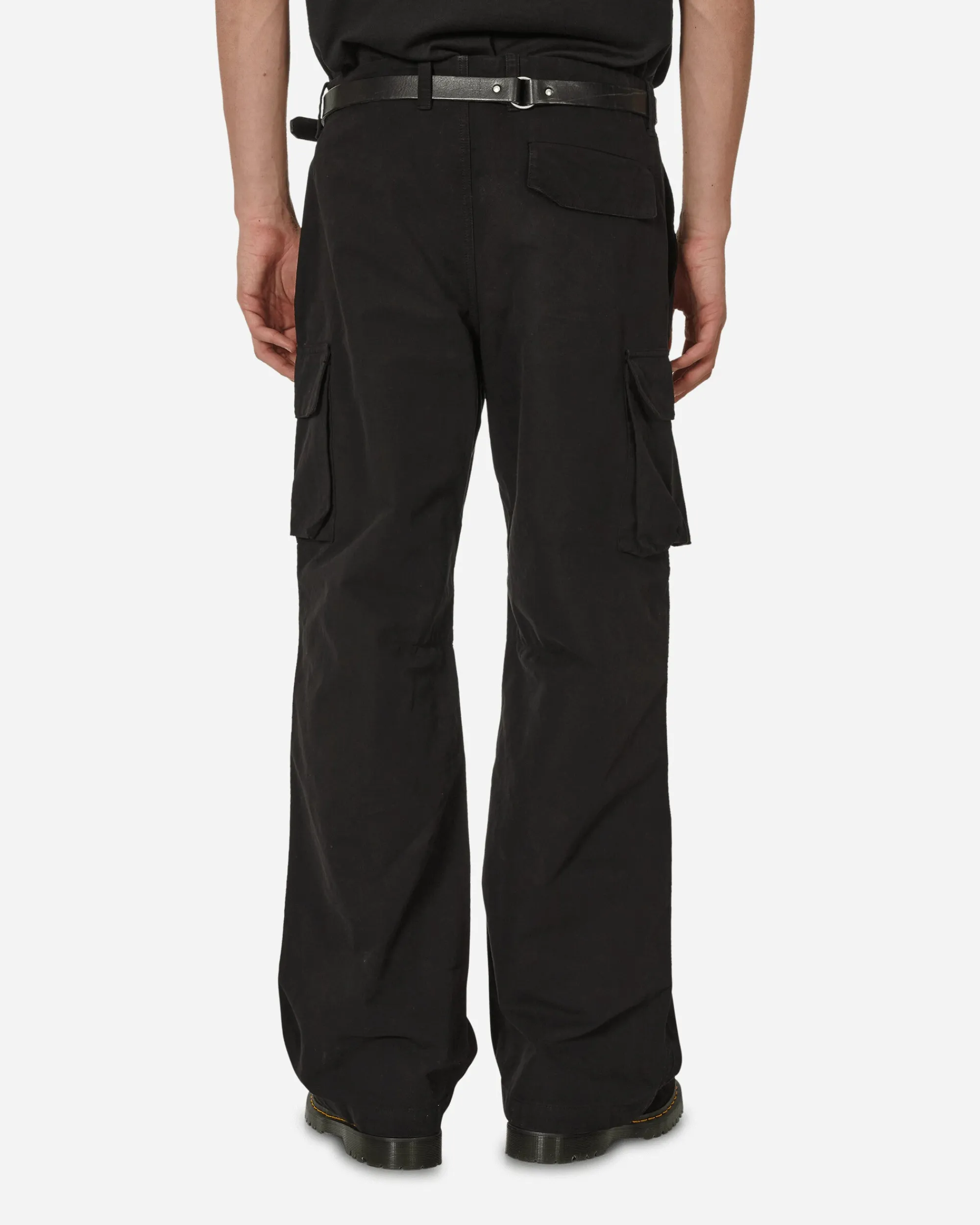 Our Legacy Pants^Mount Cargo Canvas Pants Black
