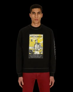 Phipps Sweatshirts^Movie Merch Crewneck Sweatshirt Black