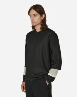 Comme Des Garçons Homme Plus T-Shirts^Multi-Layer Longsleeve T-Shirt Black