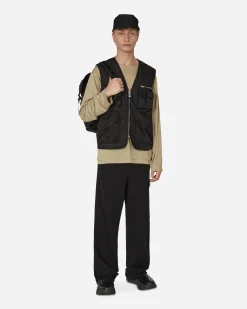 Givenchy Coats And Jackets^Multipockets Nylon Vest Black