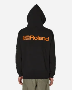 Pleasures Sweatshirts^Music Premium Hooded Sweatshirt Black
