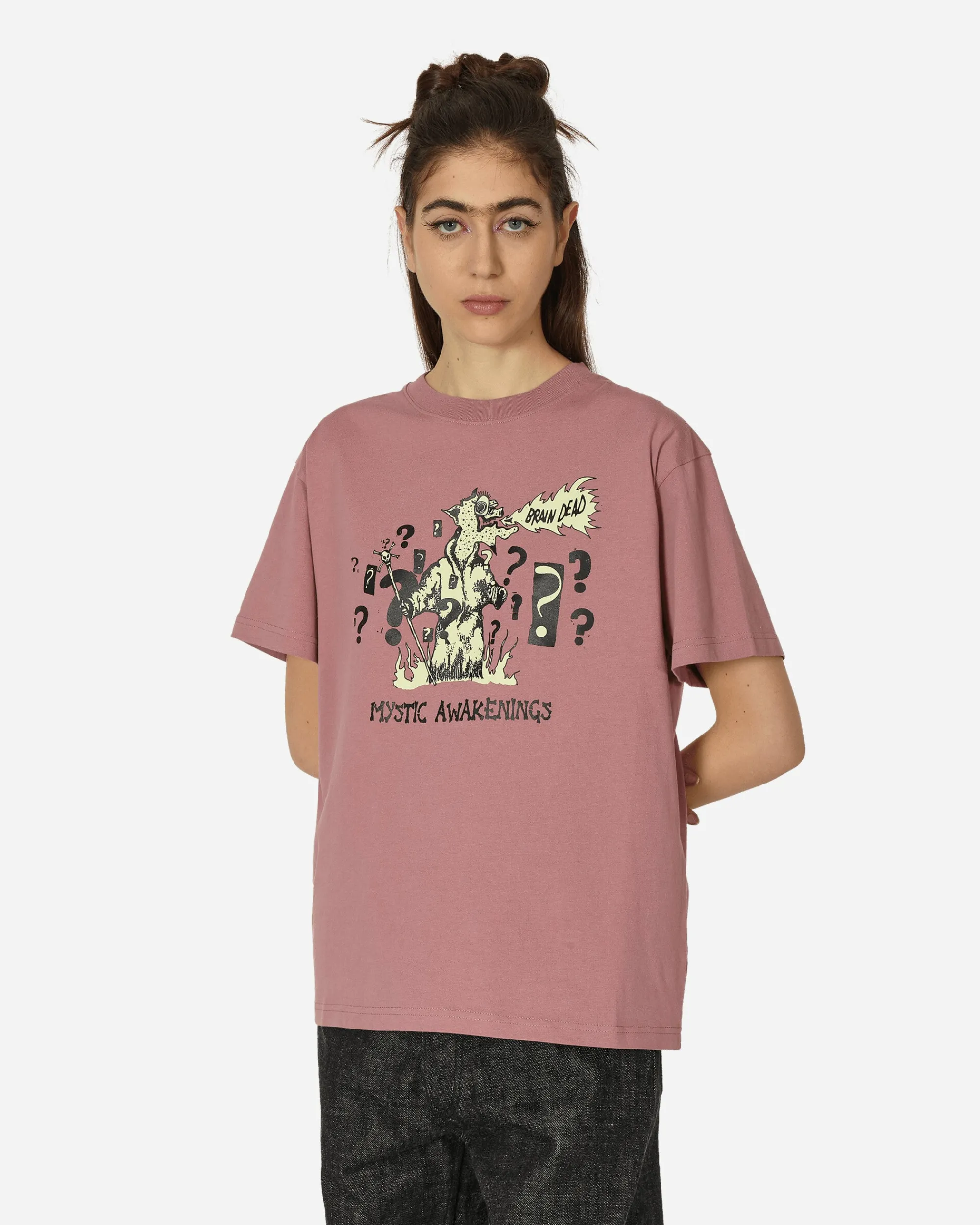 Brain Dead T-Shirts^Mystic Awakenings T-Shirt Rose