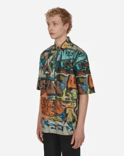 Off-White Shirts^Neen All-Over Print Shirt Multicolor