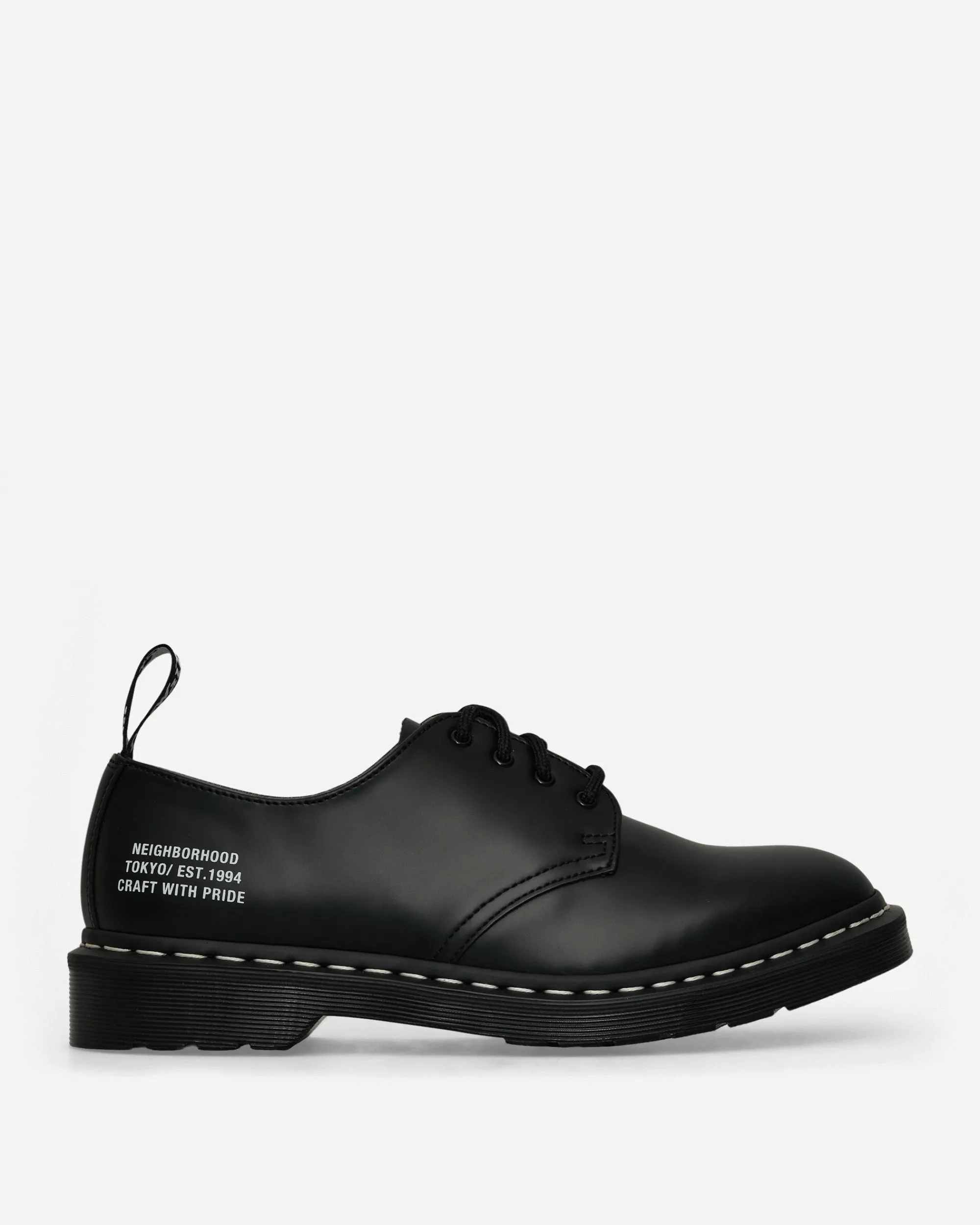 Dr. Martens Classic Shoes|Drops^NEIGHBORHOOD Smith 4 Eye Shoes Black