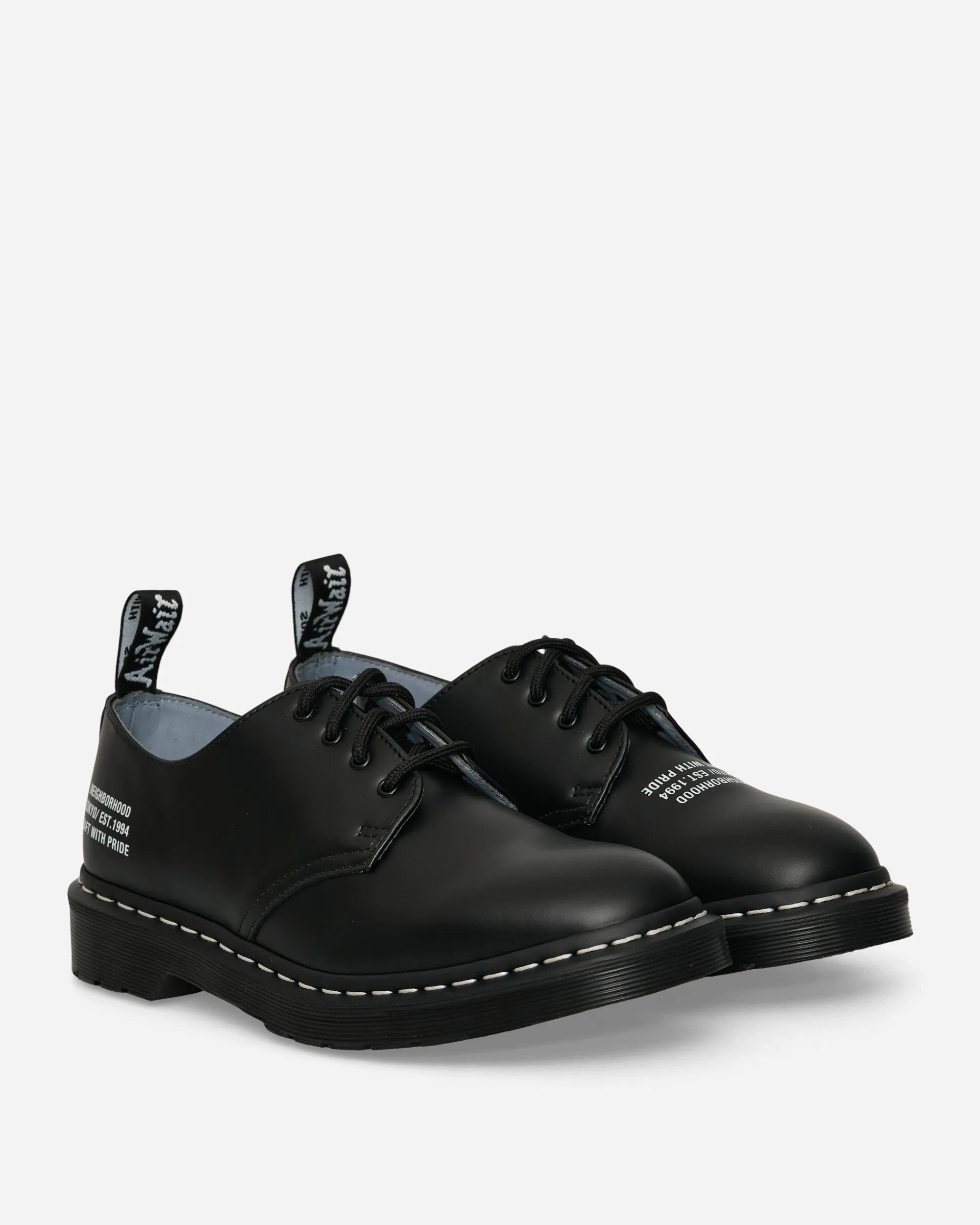 Dr. Martens Classic Shoes|Drops^NEIGHBORHOOD Smith 4 Eye Shoes Black