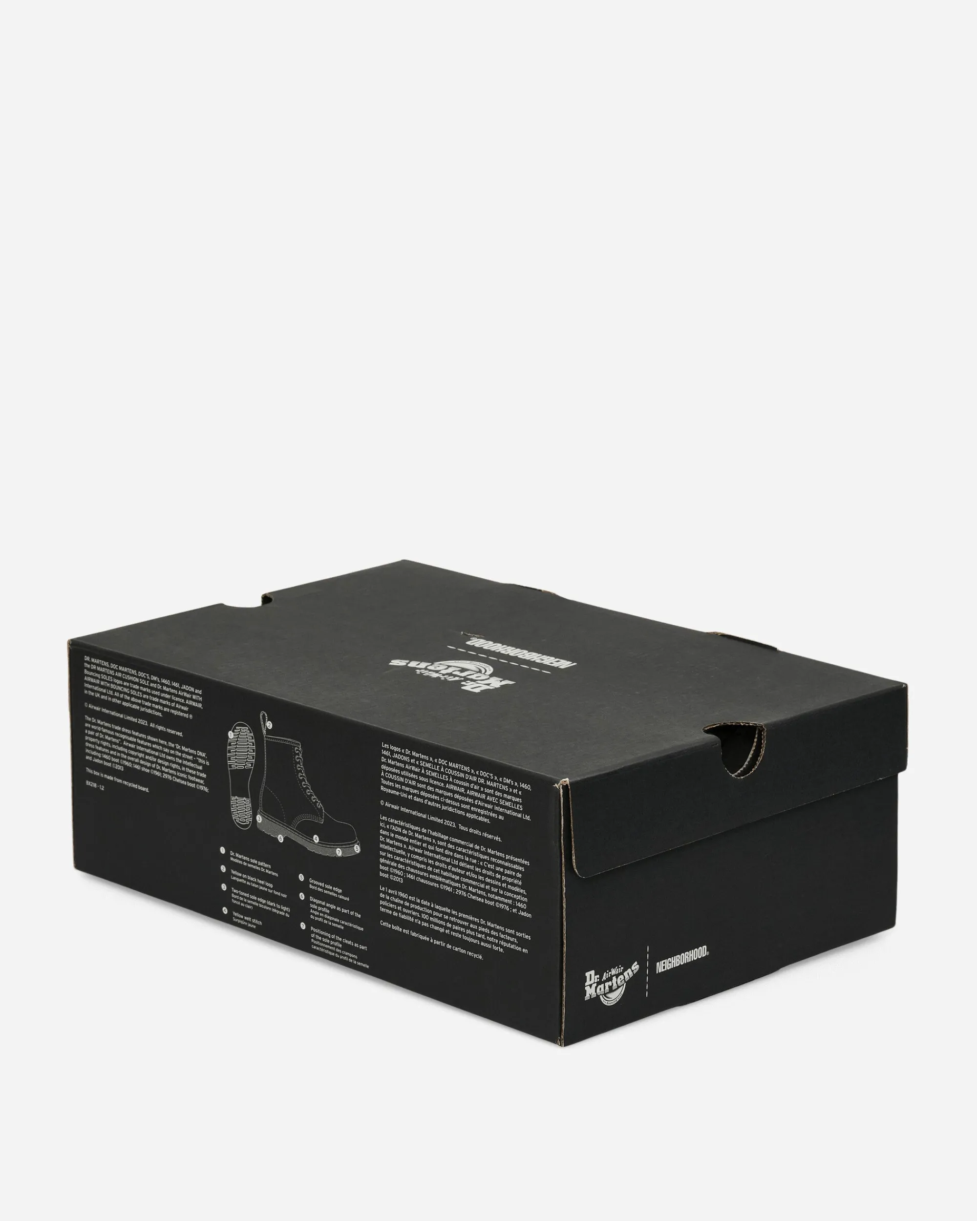 Dr. Martens Classic Shoes|Drops^NEIGHBORHOOD Smith 4 Eye Shoes Black